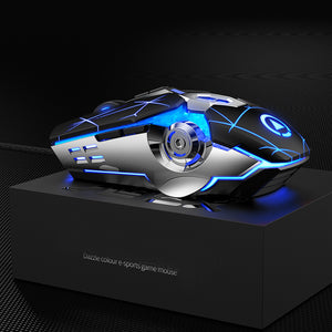 Gaming Mouse Wired Silent Gaming Computer Desktop Notebook Office